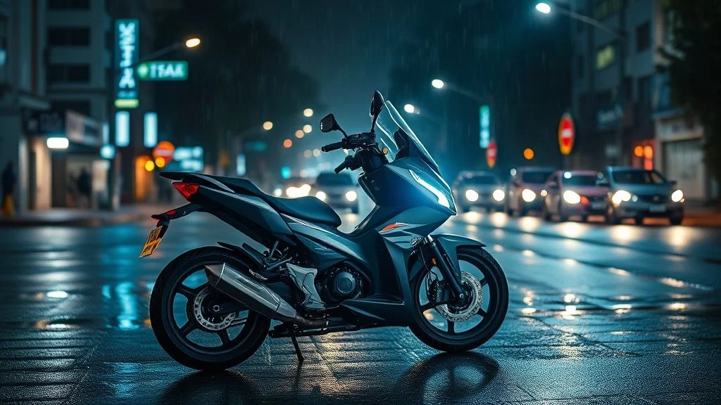 Valor para trocar farol de moto por LED legalizado